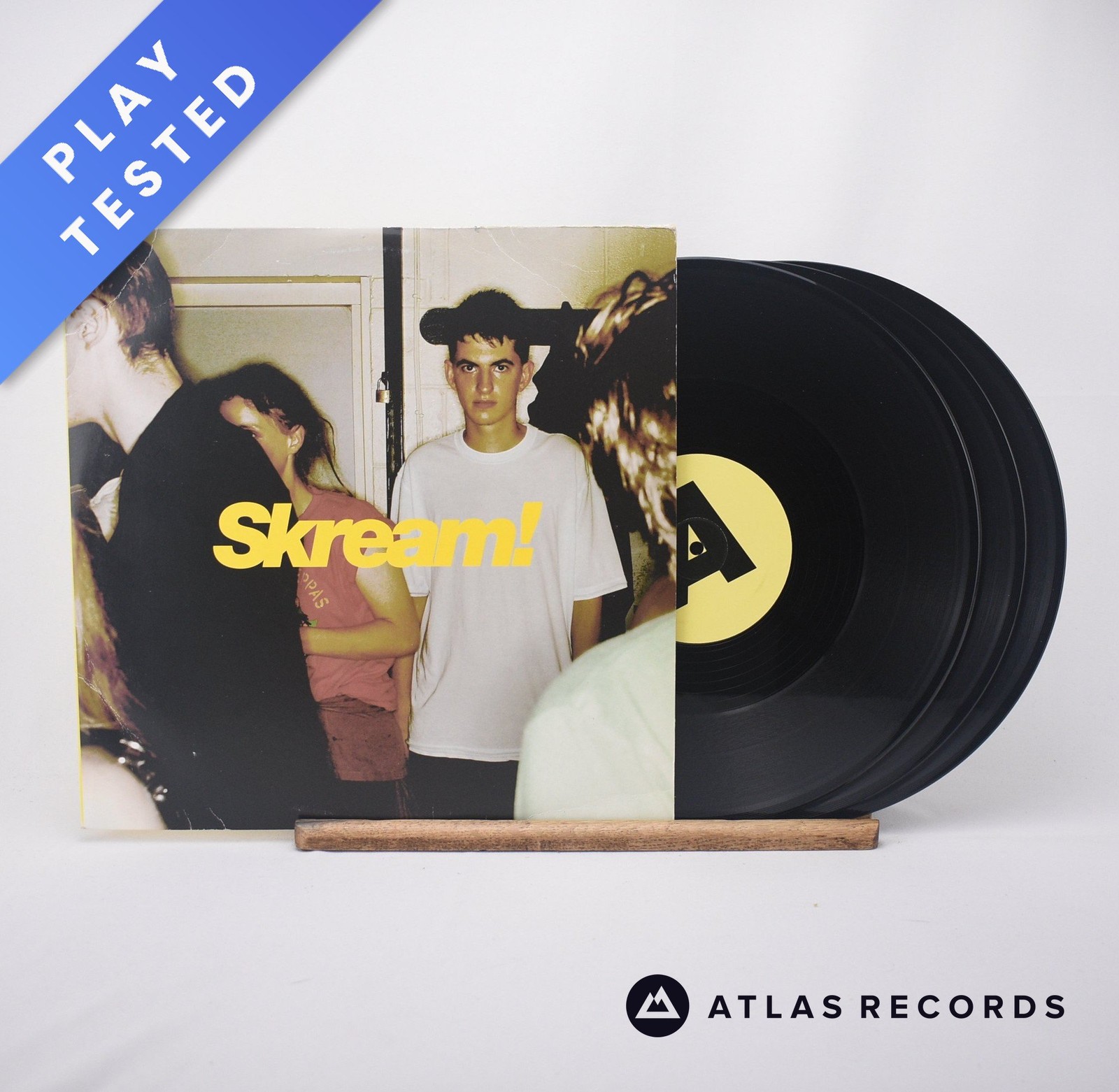 Skream Skream! 8A 8B Repress 3 x 12"" Album Vinyl Record TEMPA LP008 - VG+/EX
