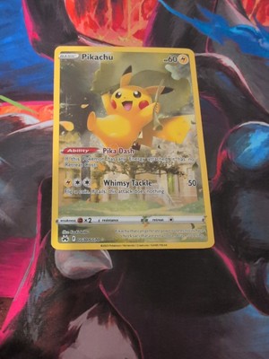 Pikachu GG30/GG70 Crown Zenith: Galarian Gallery Holo