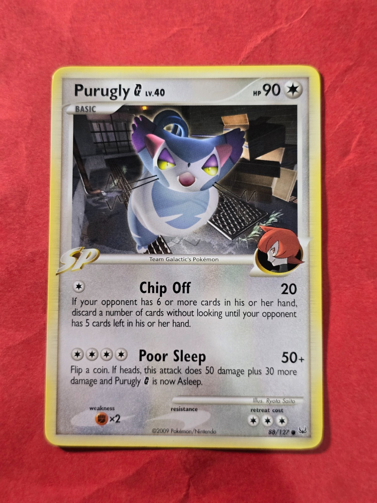 2009 Pokemon TCG Platinum #88 Purugly G, C, NF/H, cd41