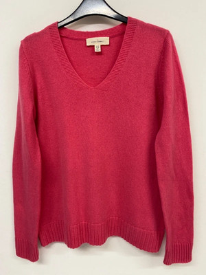 Seasalt jumper UK 10 Bright pink 80% wool Hendra Lane jumper 422