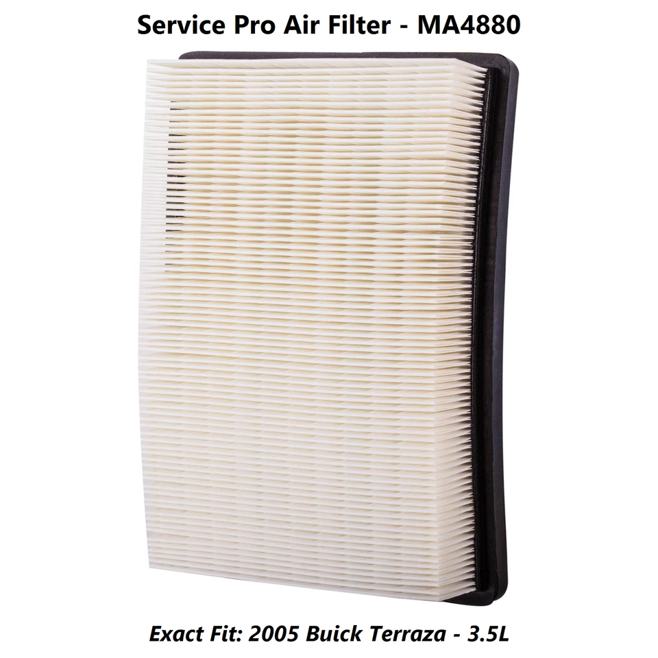 Fits: 2005 Buick Terraza 3.5L Complete Cabin, Air & Oil Filter Kit (5W-30) - Image 4 of 4