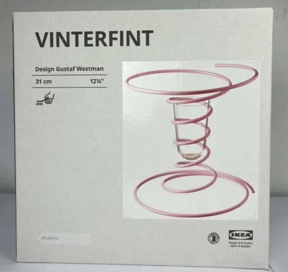NEU Gustaf Westman x IKEA Vase rosa Vinterfint 2025 Limited Edition NEU & OVP - Bild 4 von 4