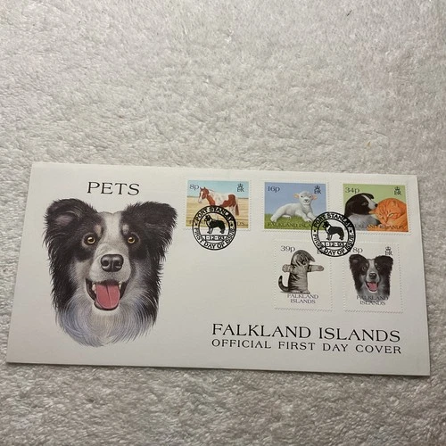 FALKLAND ISLANDS-(-1993-)-PETS- .OFFICIAL FDC#399