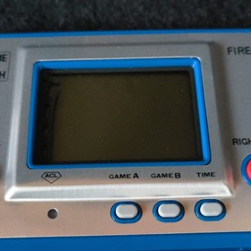 Vintage Nintendo Game & Watch Fire RC-04 Handheld game 1980 w/Box set, Working
