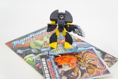 Transformers Armada Unicron DEAD END Action Figure + Sticker + Comic Hasbro 2003