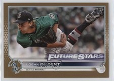 2022 Topps Series 1 Future Stars Gold 357/2022 Logan Gilbert #156 13lw