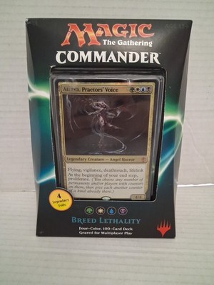 mtg breed lethality commander deck MAGIC The Gathering 2016 Japanese EDH Cards Toys Choose your commander and carve your path to victory in this unique Revisting the Legends of Commander