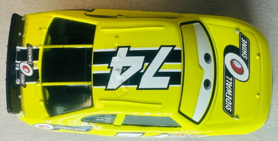 Disney Pixar Cars Slider Petrolski Sidewall Shine #74 Diecast 1:55