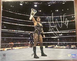 Rhea Ripley Autographed 16x20 WWE Fanatics Pro Wrestling Photo