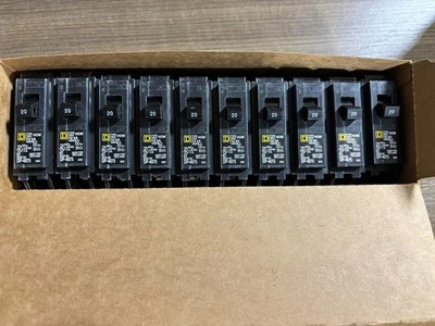 Square D HOM120 20 Amp 1-Pole Circuit Breaker – Homeline Series