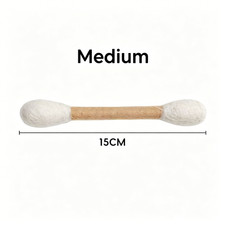 Oversized Cotton Swab Cat Toy Wool Felt Teaser Wand, Self-entertainment Boredo