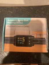 Dog Bark Control Collar Automatic Spray Bark Stopping Device