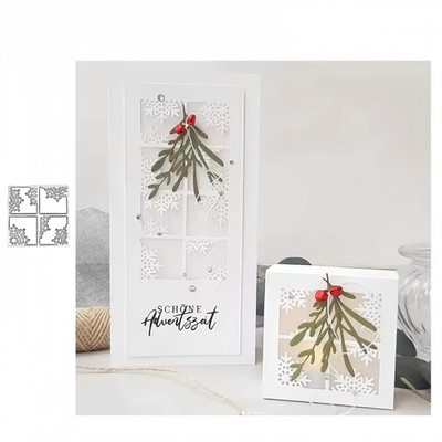 Schneeflocke Metall Schablone Schneiden Stirbt Für Scrapbooking Karten Winter