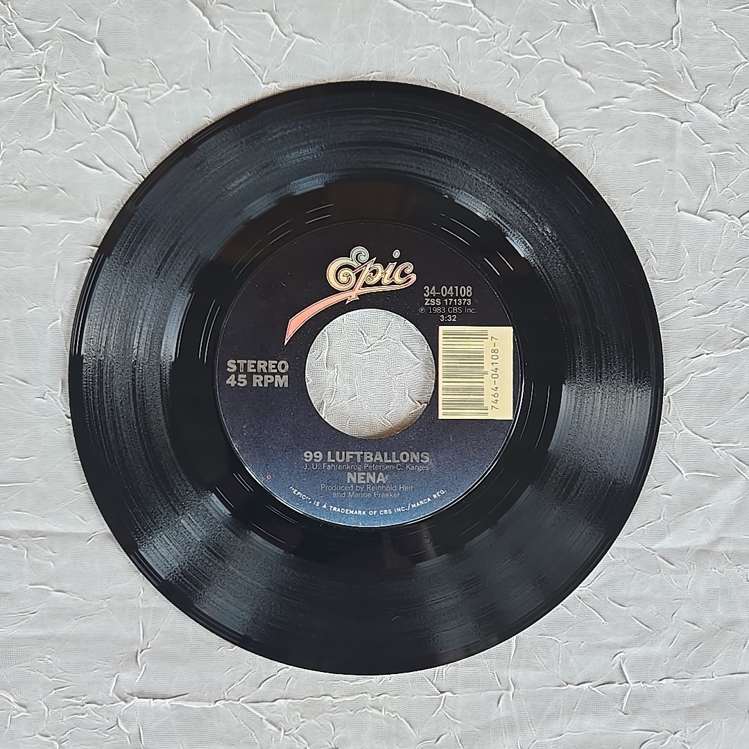 Nena / 99 Luftballons and 99 Red Balloons / 45 RPM | eBay
