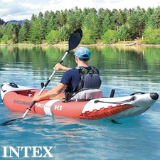 INTEX  Excursion Pro K1 Inflatable Kayak Set
