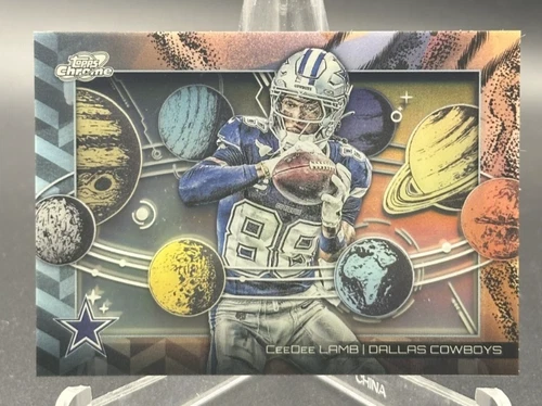2025 Topps Cosmic Chrome CeeDee Lamb Base (RAW)