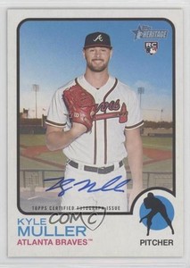 2022 Topps Heritage Real One Auto Kyle Muller #ROA-KM Rookie Auto RC