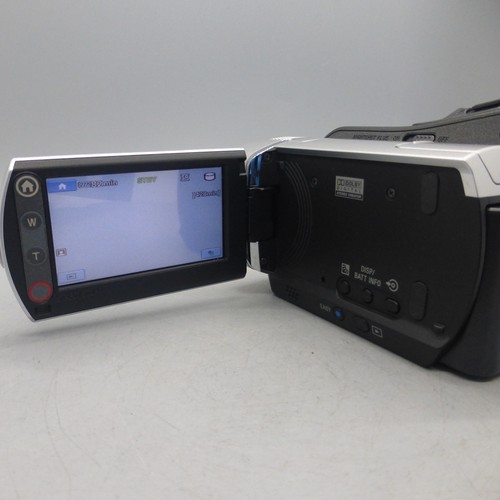 Sony Handycam DCR-SR35E Handheld High Definition Camcorder Silver Tested - Picture 4 of 8