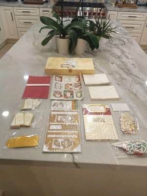 NEW Anna Griffin FESTIVE FLIPS Holiday Card Making Kit + Cutting Dies BOX AG522