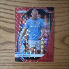 Panini Prizm Premier League Red Mosaic Prizm Erling Haaland #9 Manchester City