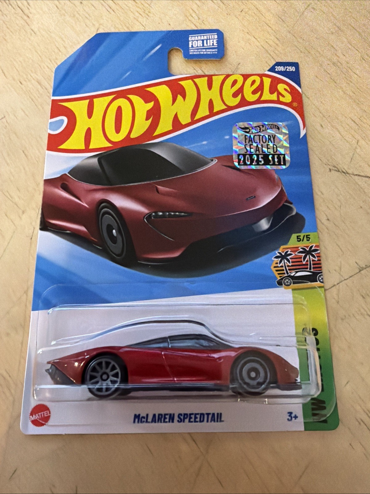 2025 HOT WHEELS - Factory Sealed - McLaren Speedtail - Mainline