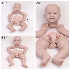 Realistic Unpainted Reborn Doll Kits DIY Baby Mold Vinyl Silicone Dolls Parts UK