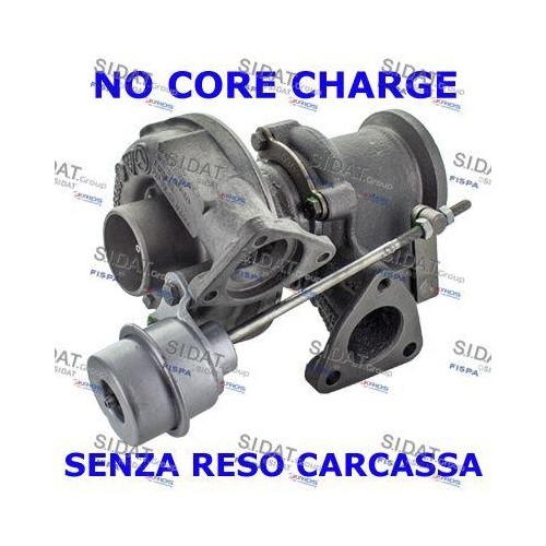 Turbocompresseur Sidat 49.223R pour réparer la perte de puissance Mercedes Benz