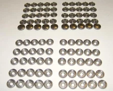 Stainless Steel Snap Fastener's, 50 Piece, Cap and Socket Stainless-Steel 