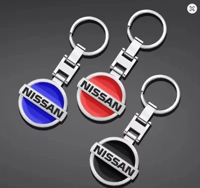 Nissan Double sided Durable Metal Key Ring Keychain