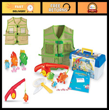 Learning Resources Pretend  Play Fishing Set - Toddler Bath, Montessori Water T