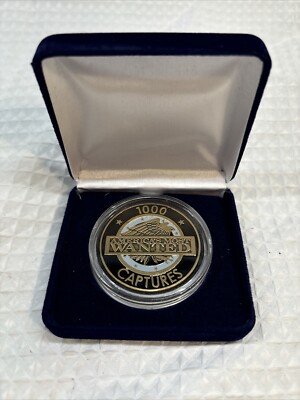 AMERICA S MOST WANTED 1000 CAPTURES/UNITED STATES MARSHAL 2 SIDE CHALLENGE COIN