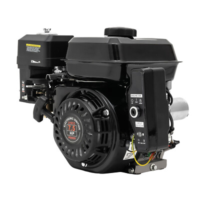 212cc 7.5 HP Electric Start Horizontal Engine Go Kart Gas Engine Motor 4-Stroke