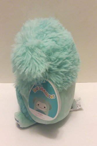 Squishmallow Teal Blue Big Foot 10” Joelle Yeti HTF - Picture 4 of 8