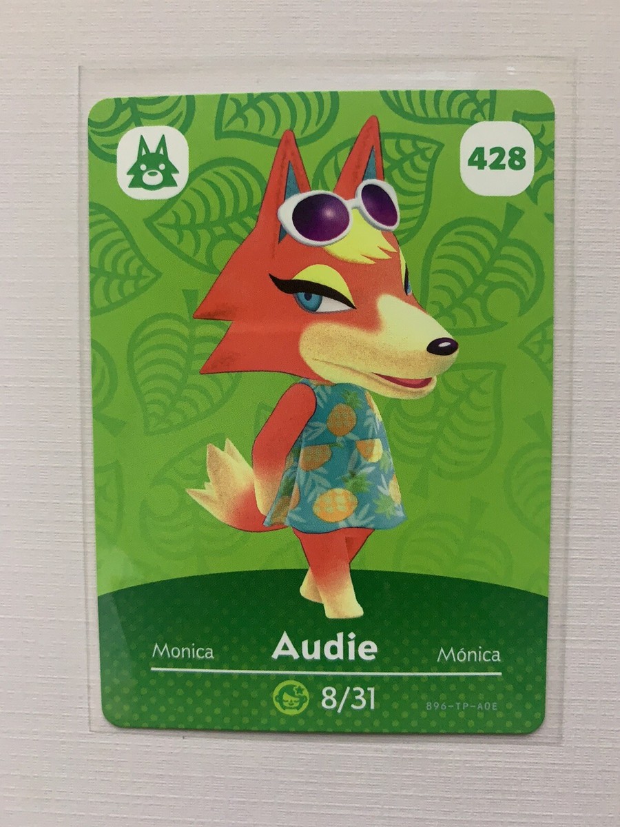 Animal Crossing Amiibo Cards Series 5 Audie #428 - Foto 5