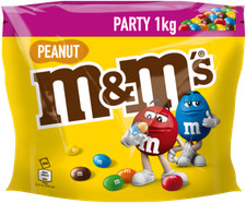M And M Peanut Chocolate Candies Milk Chocolate 1000g