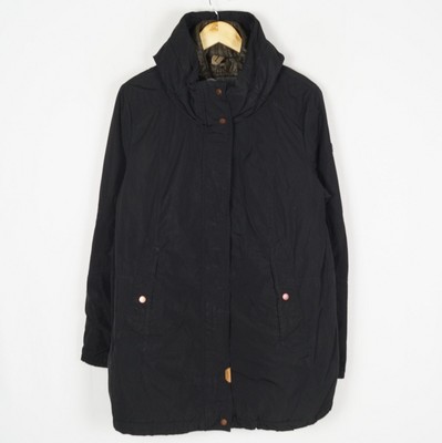 CAMEL ACTIVE Men's Jacket Size 46 Black Polyester Full Zip Hooded s11073