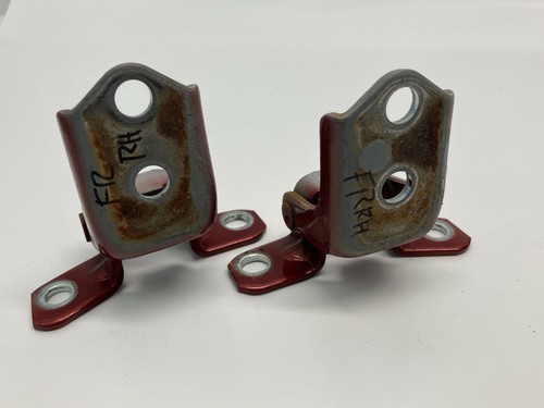2007-2012 Mazda CX-7 Front Passenger Side Door Upper & Lower Hinge Set Pair - Picture 6 of 12