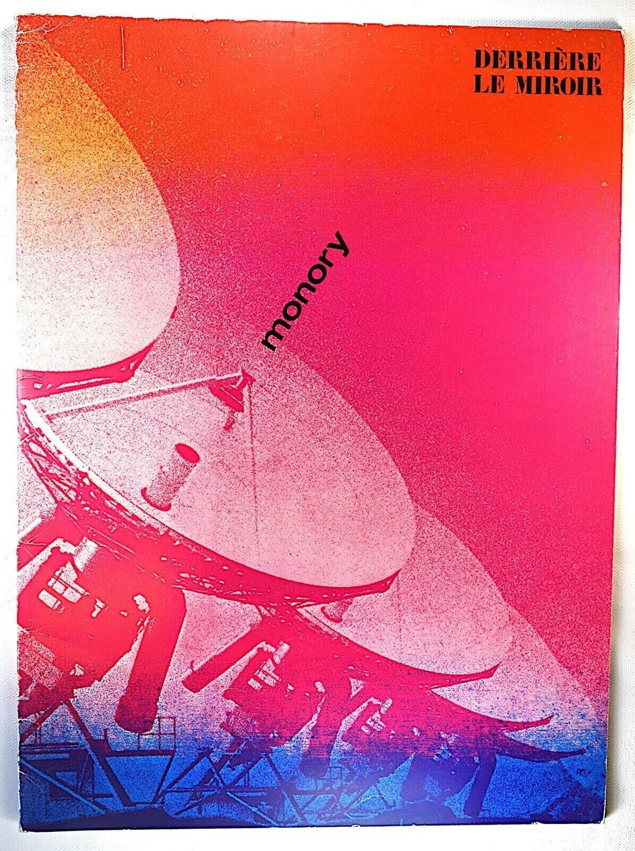 MONORY Derrière le Miroir MONORY DERRIERE LE MIROIR #244 GALERIE MAEGHT PARIS, 1981 | eBay