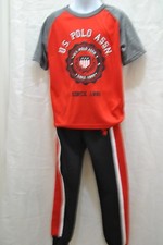 Boy's U.S. Polo Assn. Outfit shirt and pants size 4, RN 127805