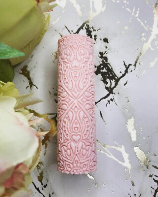 Polymer Clay Textur Roller Ethno 2 3D gedruckt | 24x80mm | Clay Tool | UK