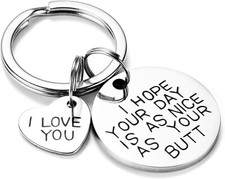 Funny Gift for Women Wife Girlfriend Sexy Keychain Valentines Day Gifts for Her
