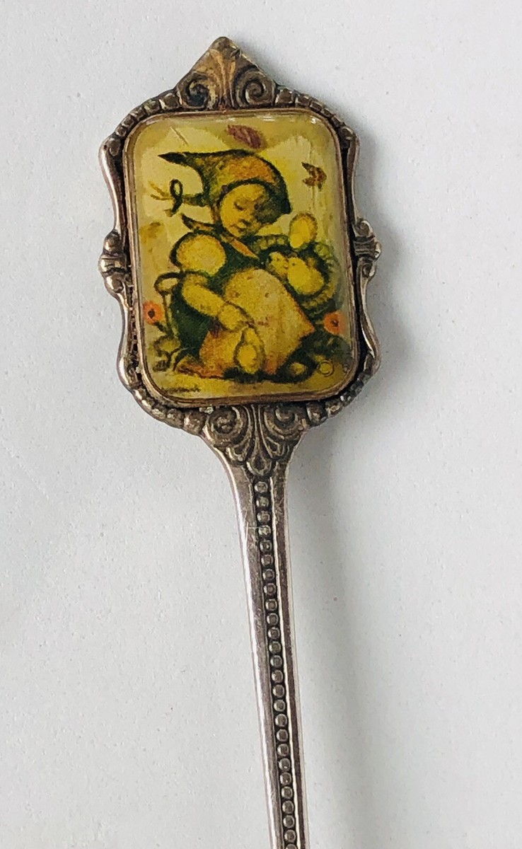 プレミアムプレスリー皿新品昔 Vtg Hummel Silver Plated Spoon Versilbert Ars First Edition