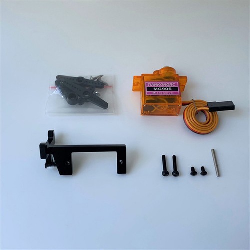 Caja de cambios Servodirección Soporte de engranaje Cambio Piezas de metal para TAMIYA 1/14 RC - Imagen 10 de 10