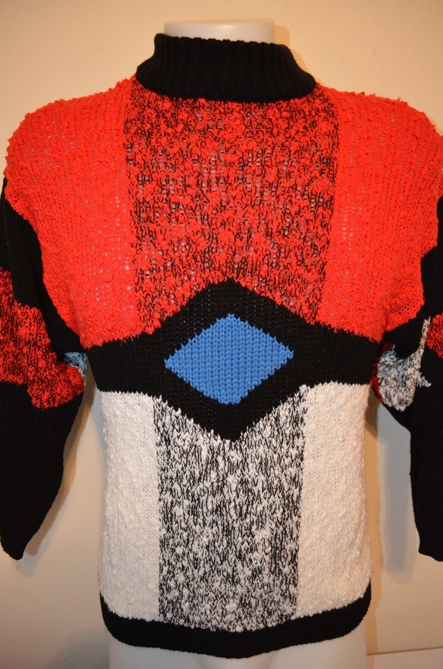 Suéter Pokeball Color Tema Cosplay Funky M Pokemon Punk De Colección Años 80 Para Mujer L Foto 3 de 4