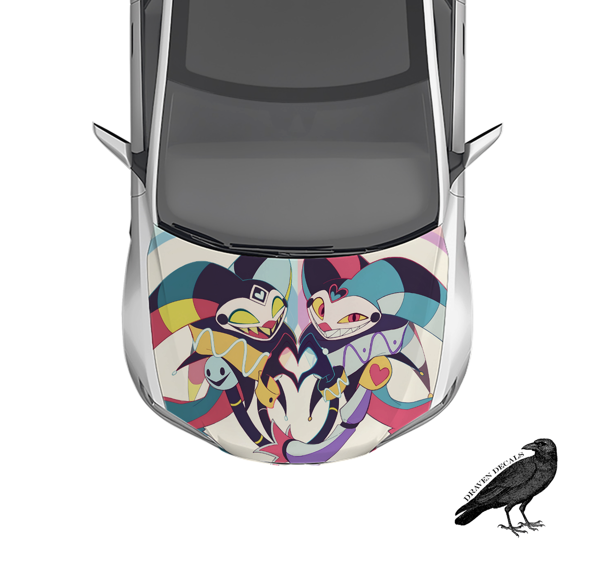 Fizzarolli HelluvaBoss Anime Hood Wrap S2 Weatherproof Vinyl Car