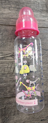 Brand New Carter's Mam Sassy Vintage John Lennon 8oz Pink Top Baby Bottle
