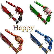 CHRISTMAS COMMONS🎄❤️💚 FAST DELIVERY🎄❤️💚MM2 COMMON