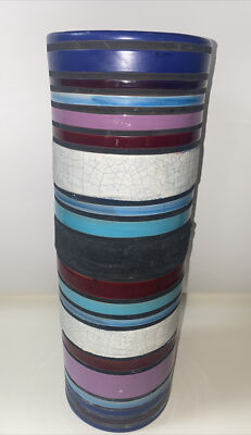 MCM BITOSSI ITALIAN VASE RAYMOR STRIPED ALDO LONDI CAMBOGIA 14 