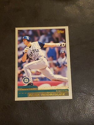 ALEX RODRIGUEZ 2000 Topps #100 Mariners  