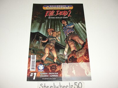 Evil Dead 2 Beyond Dead By Dawn #1 Halloween Comicfest Comic Space Goat 2016 Ash